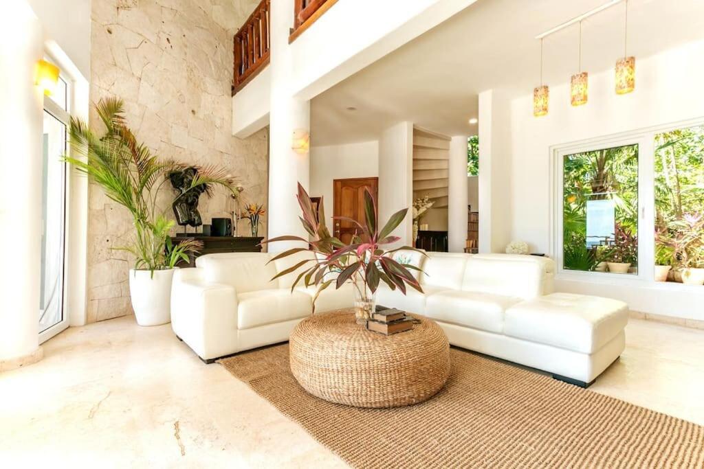 Luxury 5-Br Beachfront Home In Tulum Casa Sofia Gato Exterior foto